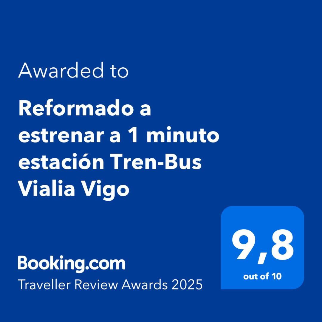 Tranquilo Apartamento Con Parking Gratis Vigilado 24H Vigo Exteriér fotografie